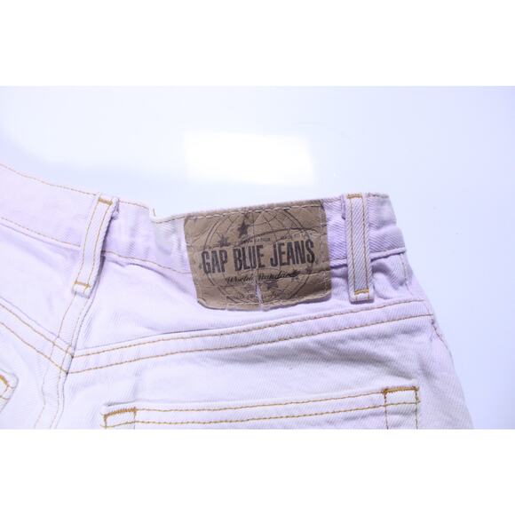 Vintage Gap cutoff shorts ombre purple/pink white dyed raw hem 90s y2K sz 4 reg - Picture 3 of 4